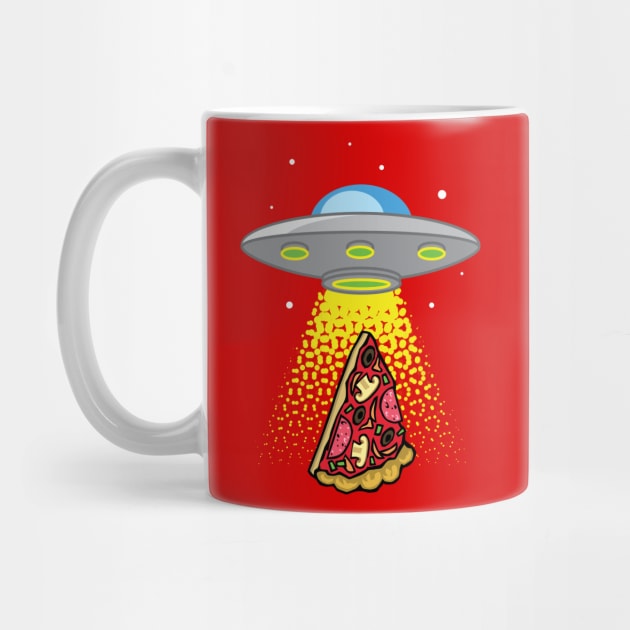 UFO Pizza Abduction by roswellboutique